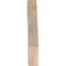 Ekena Millwork 4"W x 20"D x 28"H Westlake Rough Sawn Knee Brace, Douglas Fir BRC04X20X28WTL00RDF - alternate 2
